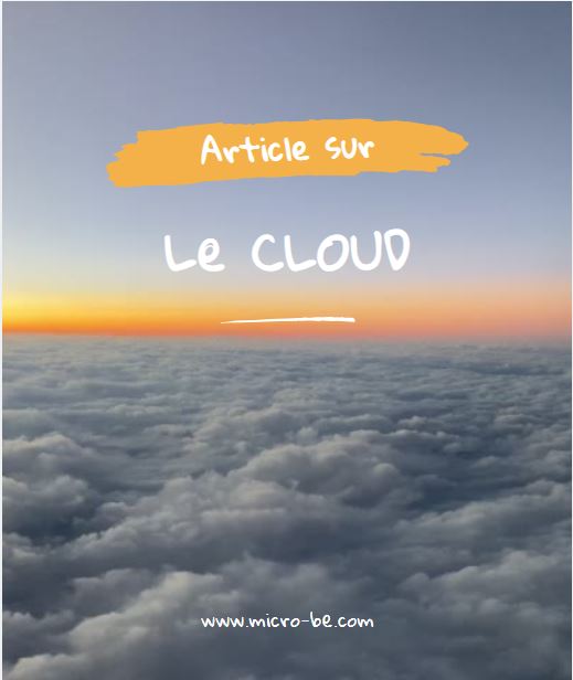 Article sur le Cloud