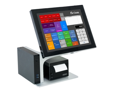 Cash register software using RFID card and table reader