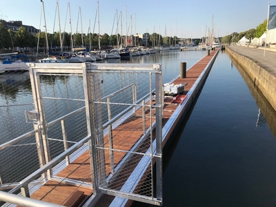 pontoon access control using RFID card