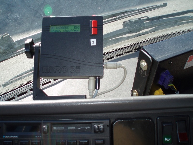 WIFI access control reader for buses