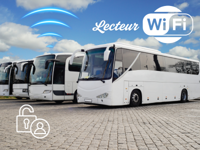 WIFI access control reader for buses