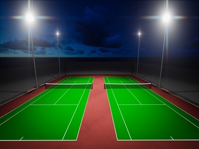 Tennis court management using RFID card