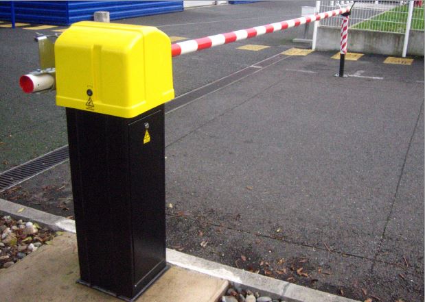 Automatic barriers using RFID badge